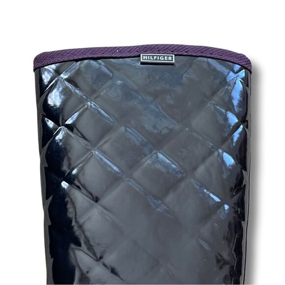 Tommy Hilfiger Women's Vintage Black Rain Boot • Size 6 - Picture 5 of 14